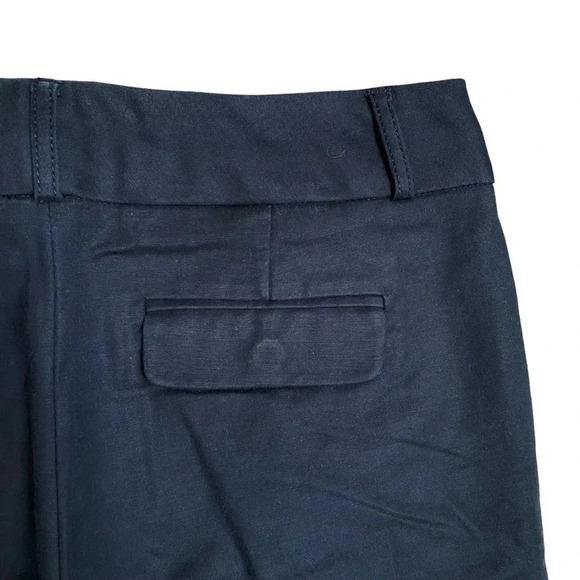 Banana Republic Martin Fit 718 Black Trouser Pants 6P | Petite Straight Leg - Picture 8 of 10